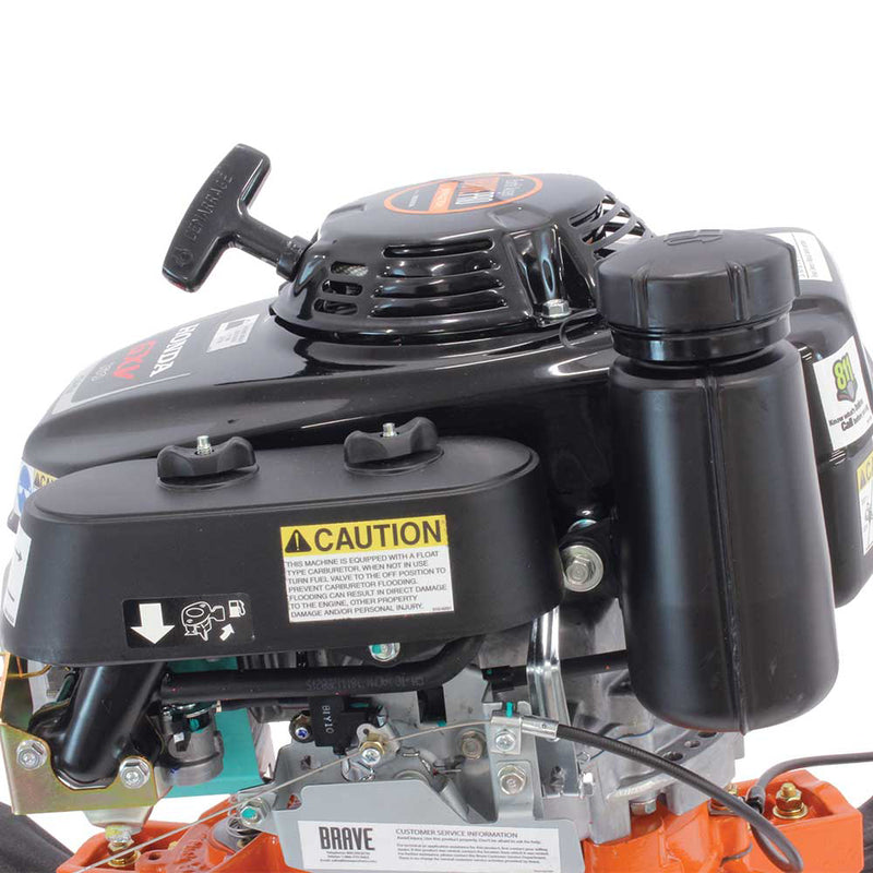 side view of Honda GXC160 160cc Engine for  BravePro BRPA270H 7/8" Square Connection Two Man Earth Auger