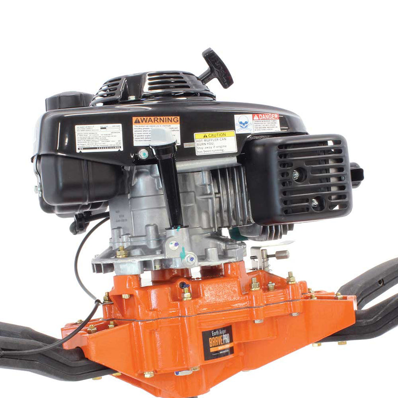 side view of Honda GXC160 160cc Engine of BravePro BRPA270H 7/8" Square Connection Two Man Earth Auger