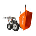 MechMaxx 660lbs Capacity 6.5HP Gas Powered Wheelbarrow Cart T25 4F+1R Gearbox with tilted dump Box