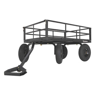 Strongway Steel Cart  with its handle bar was on ground