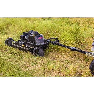 Swisher RC14544CP4K 44" Rough Cut Tow Behind Trail Cutter in the high dense grassland