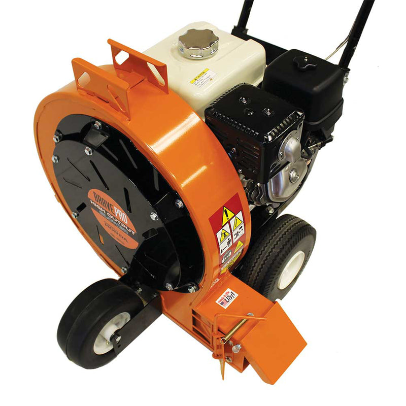 top view of Brave Pro BRPB160H 270cc Honda GX270 Commercial Walk Behind Blower