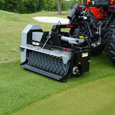 Front View of 1st products Verticutter Specializing in Use on Golf Courses and Sports Fields